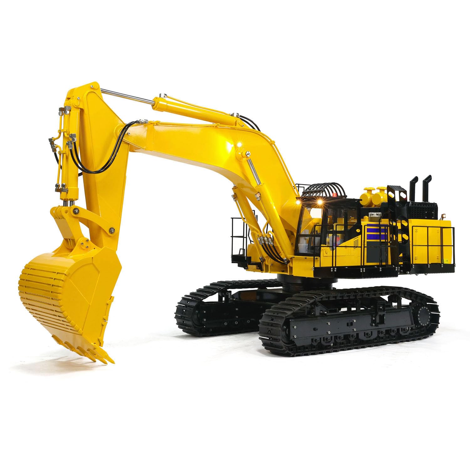 Amazon.co.jp: wheelfun 1/8スケール RC 油圧ショベル PC1250 メタル